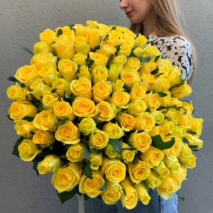 send 101 yellow roses in antalya