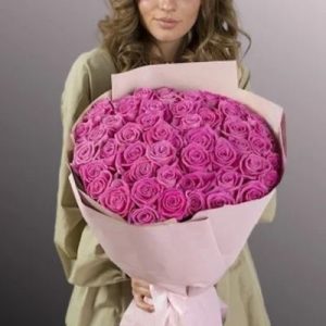 51 pink roses delivery in antalya