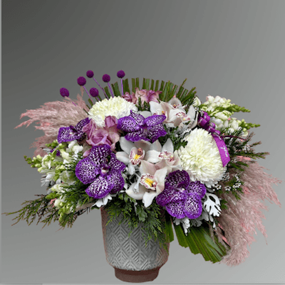 send flower in vase antalya